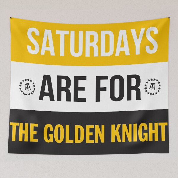 Item preview, Saturdays are for the Golden Knight designed and sold by sedrann15.