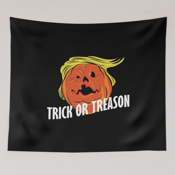 Item preview, Trumpkin - Trick or Treason Trump Halloween designed and sold by TrndSttr.