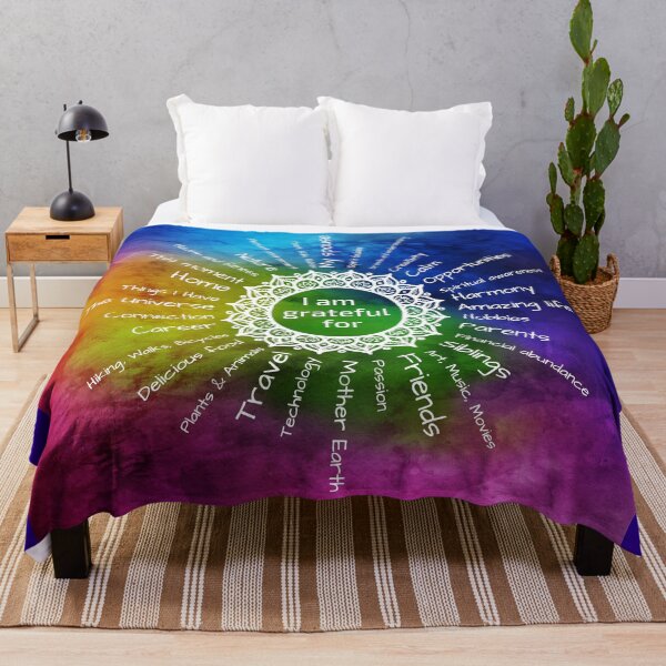 Item preview, I am Grateful Mandala - Spiritual Inspiring Quotes designed and sold by -Koleidescope.