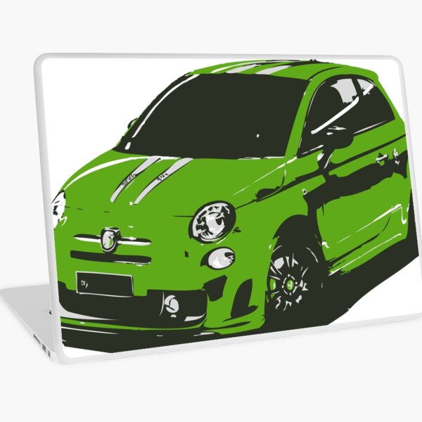 FIAT 500 Abarth - Cute Little Italian City Car Laptop Skin