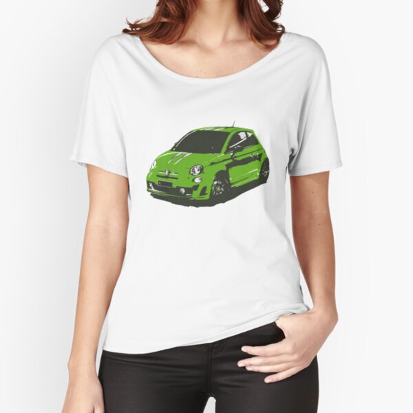 FIAT 500 Abarth - Cute Little Italian City Car Relaxed Fit T-Shirt