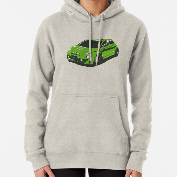 FIAT 500 Abarth - Cute Little Italian City Car Pullover Hoodie