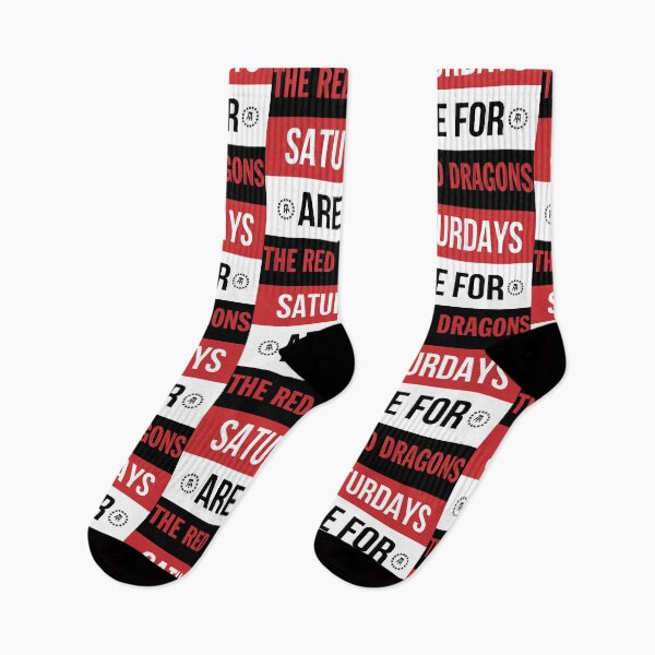 Item preview, Saturdays are for the Red Dragons designed and sold by sedrann15.