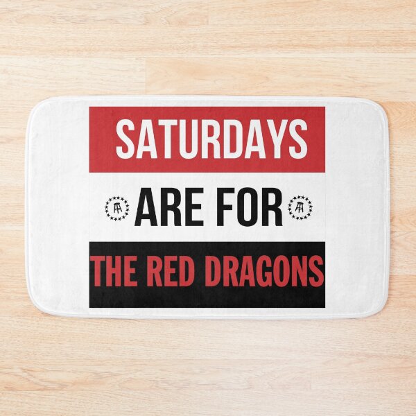 Item preview, Saturdays are for the Red Dragons designed and sold by sedrann15.