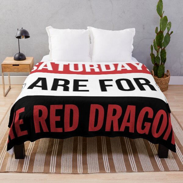 Item preview, Saturdays are for the Red Dragons designed and sold by sedrann15.