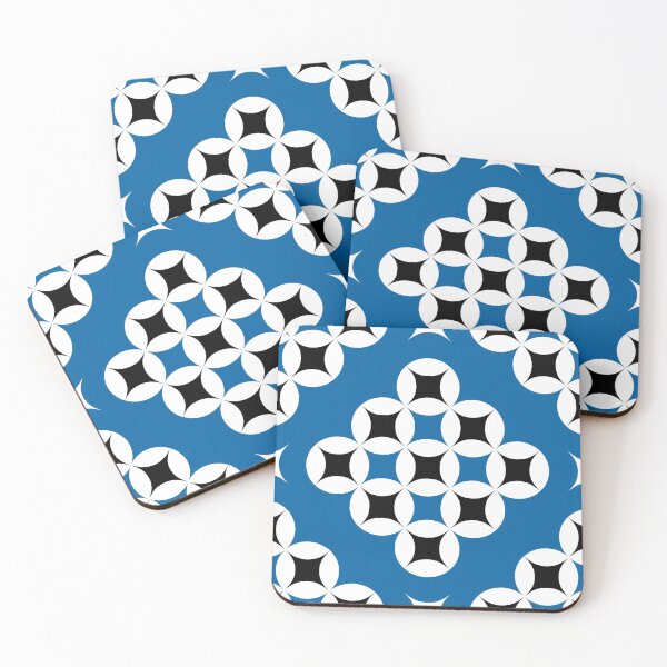 Item preview, Blue Shippo Repeating Pattern designed and sold by TMBTM.