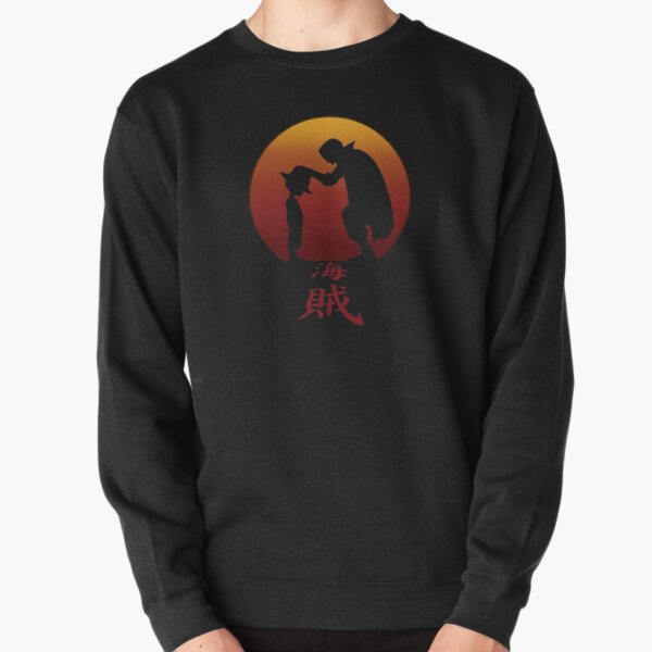 One Piece - Luffy and Shanks Pullover Sweatshirt