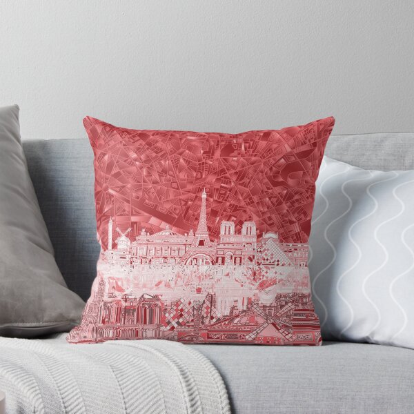 Item preview, paris skyline abstract 2 designed and sold by BekimART.