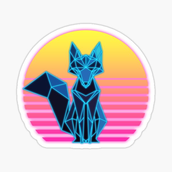 Item preview, Synthwave Fox designed and sold by christopper.