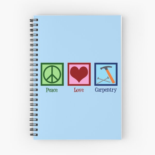Item preview, Peace Love Carpentry designed and sold by Epic Love Designs.