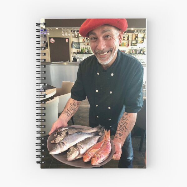Item preview, France - Marseille - Man with red beret and fresh caught fish designed and sold by renprovo.