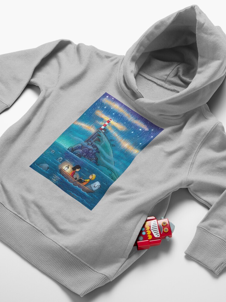 Alternate view of Song of the sea Toddler Pullover Hoodie