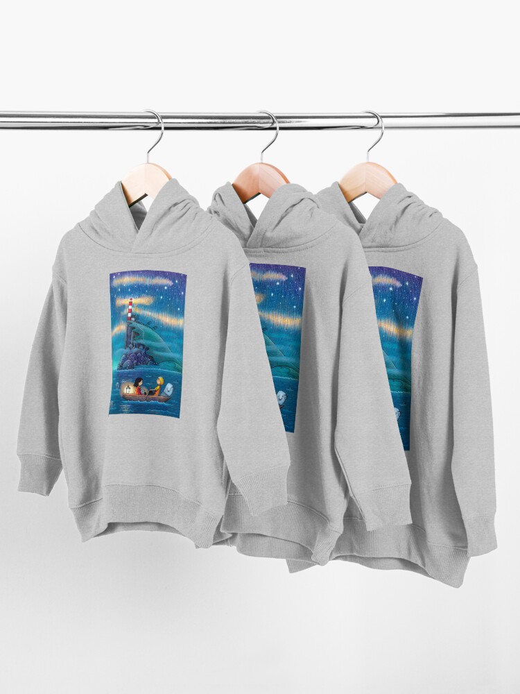 Alternate view of Song of the sea Toddler Pullover Hoodie