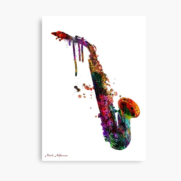 saxophone  Canvas Print