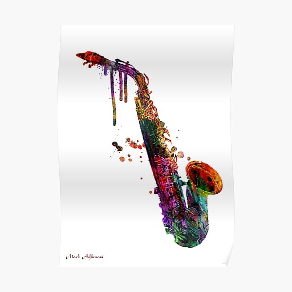 saxophone Poster
