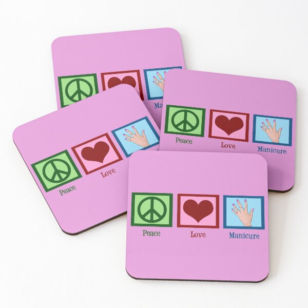 Item preview, Peace Love Manicure designed and sold by Epic Love Designs.