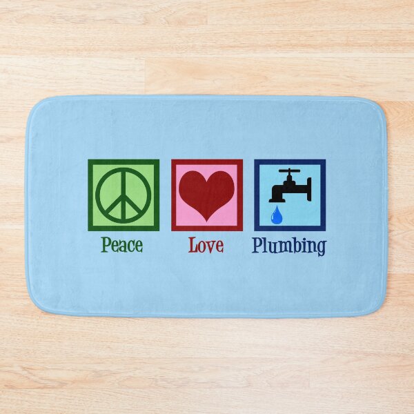 Item preview, Peace Love Plumbing designed and sold by Epic Love Designs.