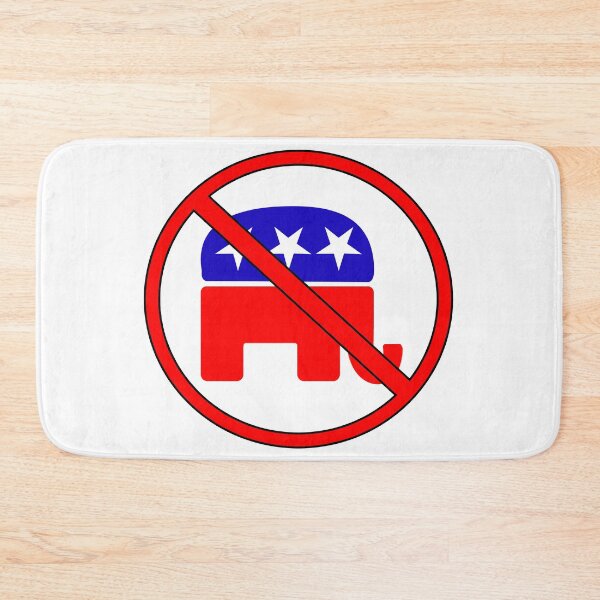 Item preview, Anti Republican Elephant Vote Democrat designed and sold by Epic Love Designs.