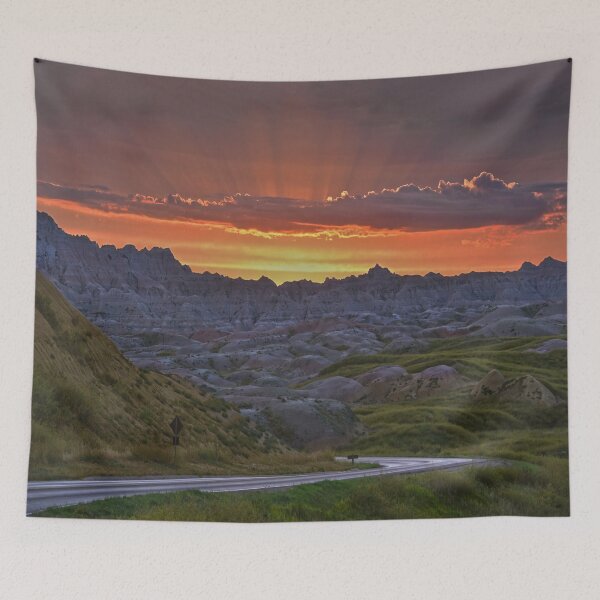 Item preview, Sunset, Badlands National Park designed and sold by Catherine Sherman.