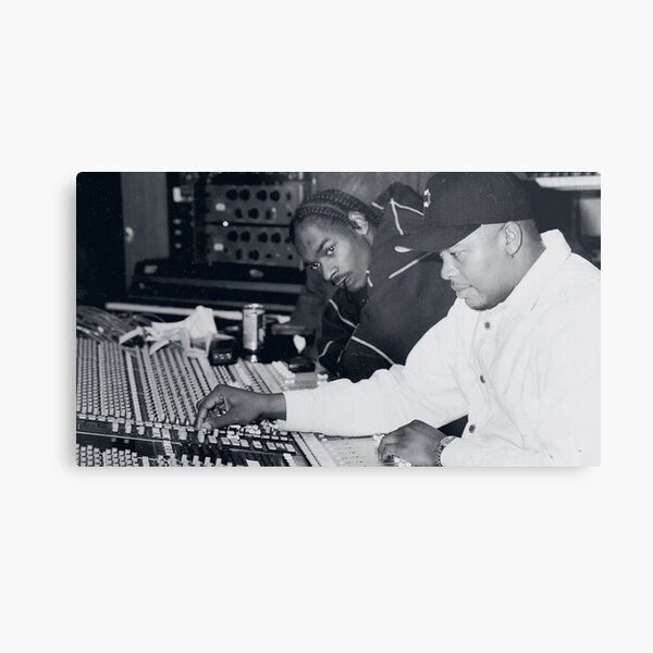 dr. dre snoop dogg Impression métallique