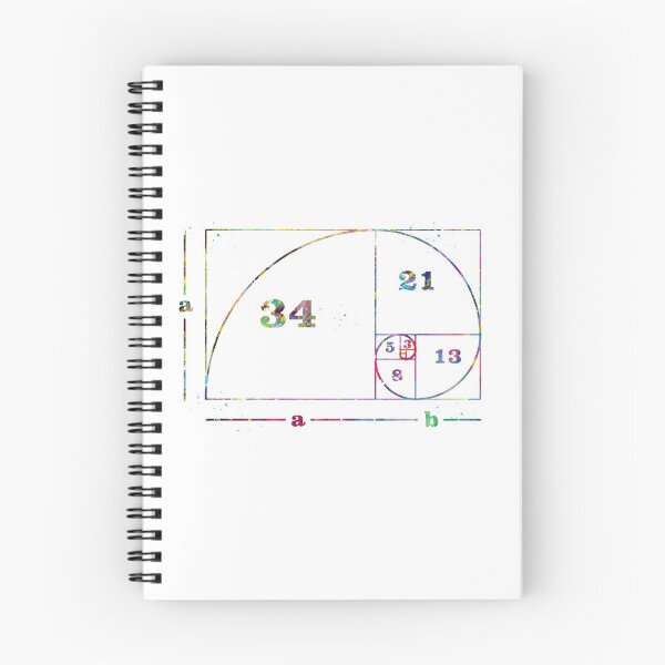 Item preview, Fibonacci spiral designed and sold by Liededrom..
