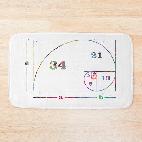 Item preview, Fibonacci spiral designed and sold by Liededrom..