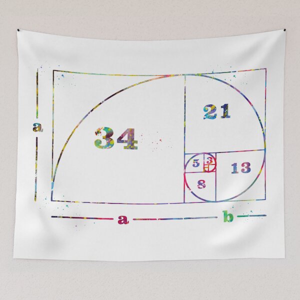Item preview, Fibonacci spiral designed and sold by Liededrom..