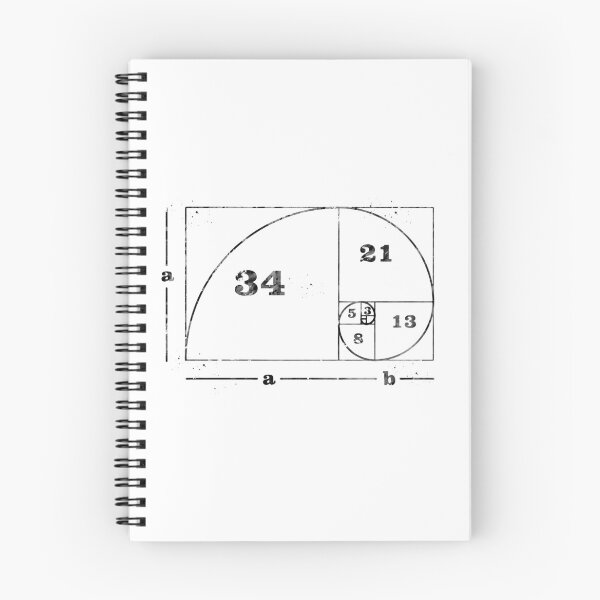 Artikelvorschau, Fibonacci-Spirale entworfen und verkauft von Liededrom..