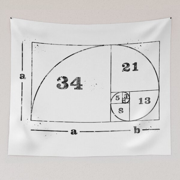 Item preview, Fibonacci spiral designed and sold by Liededrom..