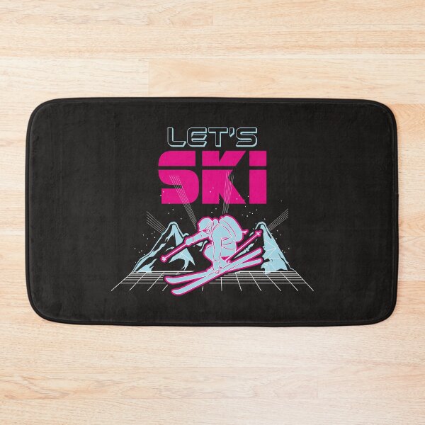 Item preview, Let's Ski as Encouraging saying for all Ski lovers designed and sold by Glorad.
