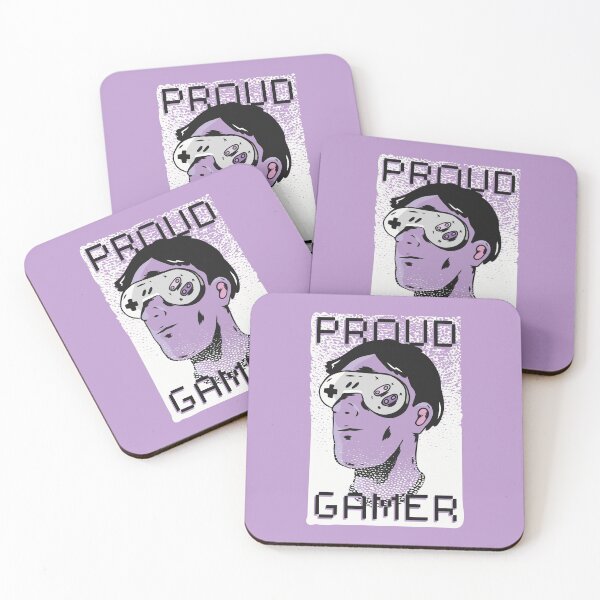 Item preview, Proud Gamer  with a controller as sunglasses designed and sold by FFelder.
