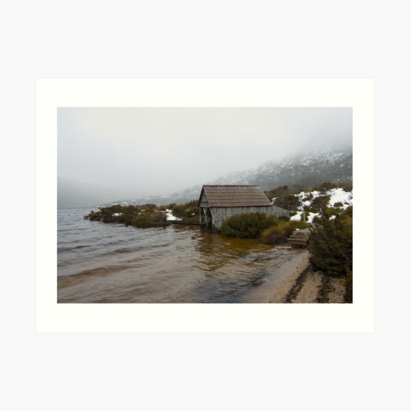 Ready to snow - Dove Lake Cradle Mountain Tasmania Art Print