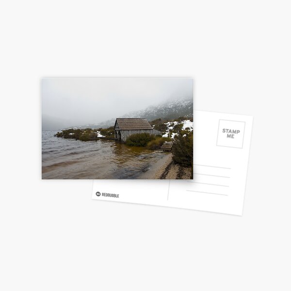 Ready to snow - Dove Lake Cradle Mountain Tasmania Postcard