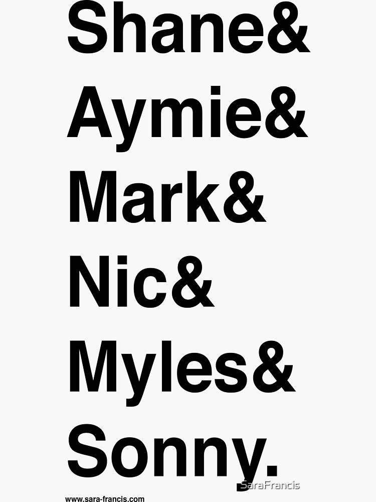 The Mainland Names Ampersand by SaraFrancis