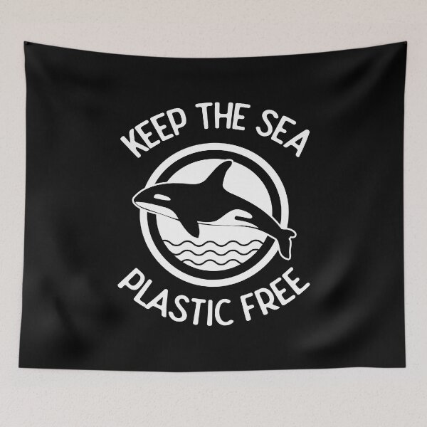 Item preview, Keep The Sea Plastic Free Killer Whale Orca designed and sold by shadowisper.