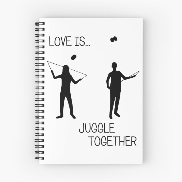 Item preview, Love is...juggle together (diabolo) designed and sold by sarabert96.