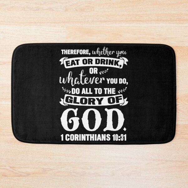 Item preview, 1 Corinthians 10:31 designed and sold by plushism.