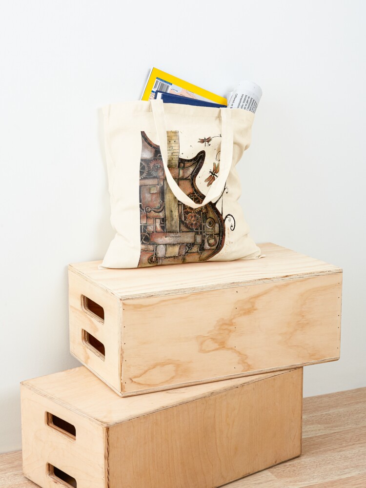 Alternative Ansicht von Während meine Gitarre sanft weint Stofftasche