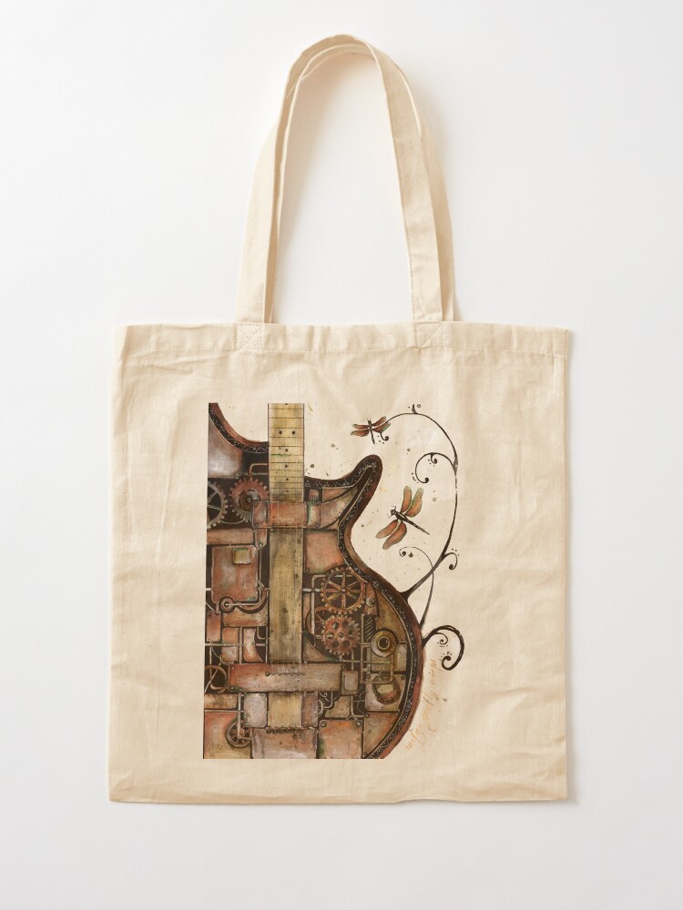 Alternative Ansicht von Während meine Gitarre sanft weint Stofftasche