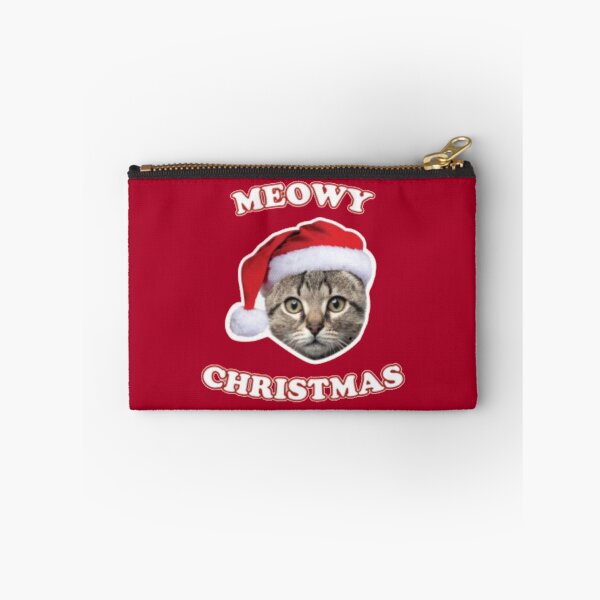 Item preview, Cat Humor - Meowy Christmas  designed and sold by AmericanTeeCo.
