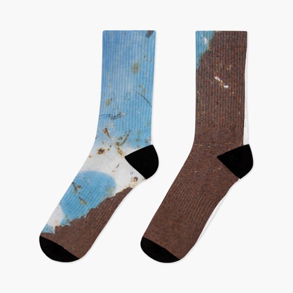 Item preview, Rusty metal and blue sky paint designed and sold by Anna Lemos.