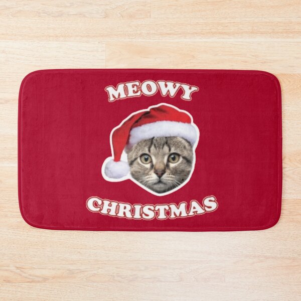 Item preview, Cat Humor - Meowy Christmas  designed and sold by AmericanTeeCo.