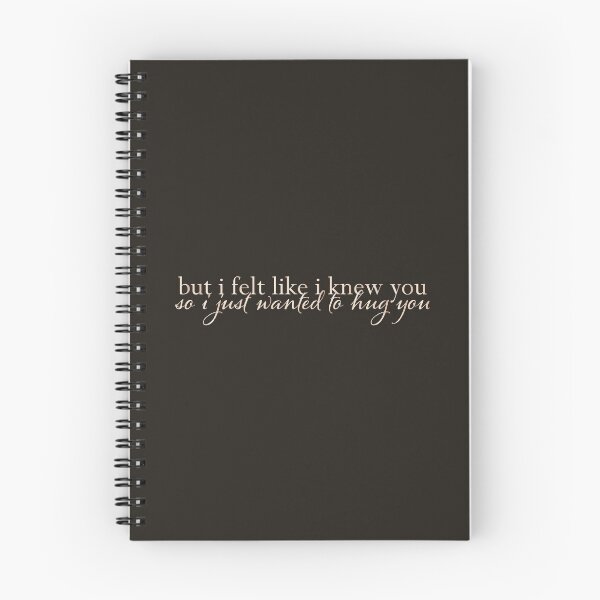 Item preview, but i felt like i knew you so i just wanted to hug you (dark) designed and sold by BoxOffice2938.