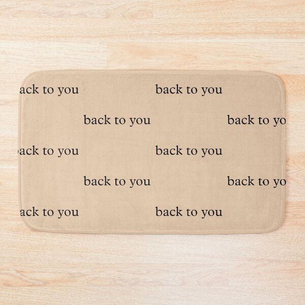 Item preview, back to you (light) designed and sold by BoxOffice2938.