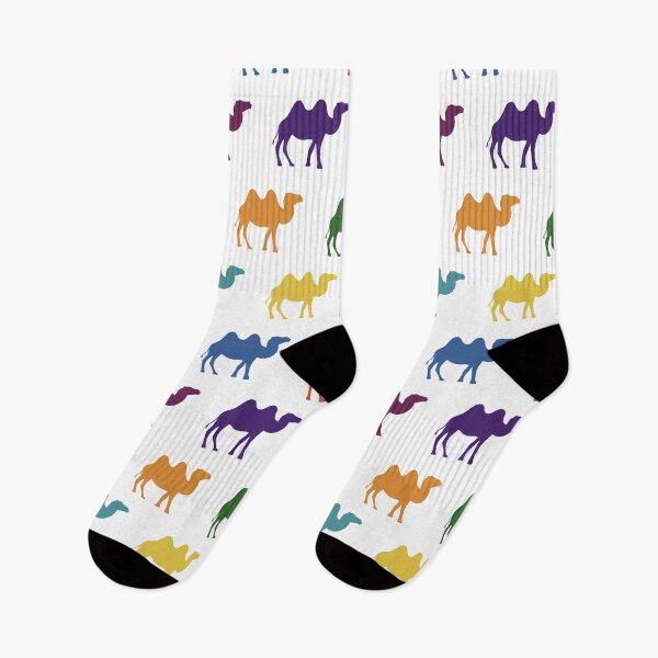 Item preview, Rainbow Camel Silhouettes designed and sold by Hodgepodge Bricolage.
