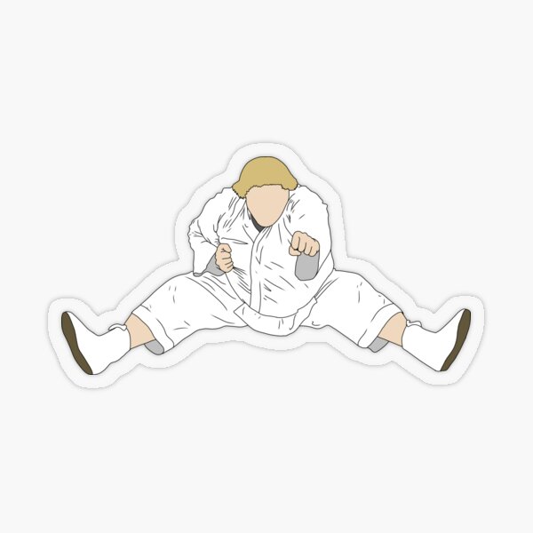 Beverly Hills ninja Transparent Sticker
