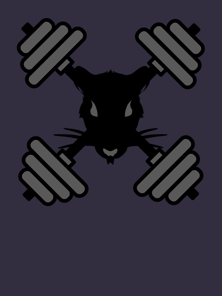 "Gym Rat" Pullover Hoodie by GriffDesigns Redbubble