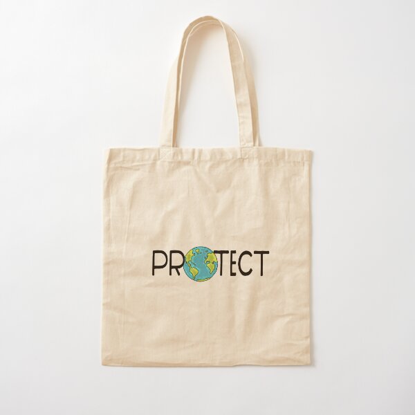 Protect Earth Cotton Tote Bag