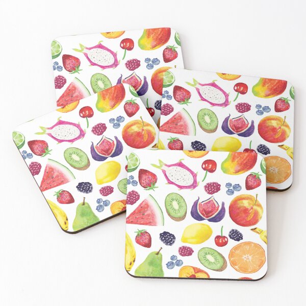 Item preview, mixed fruit salad pattern designed and sold by NykkeyB.