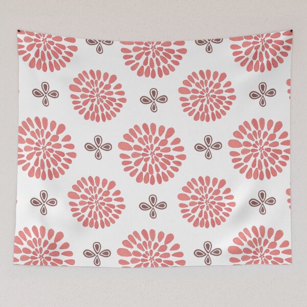 Item preview, Watercolour Pink Floral Motif designed and sold by MysticMagpie.